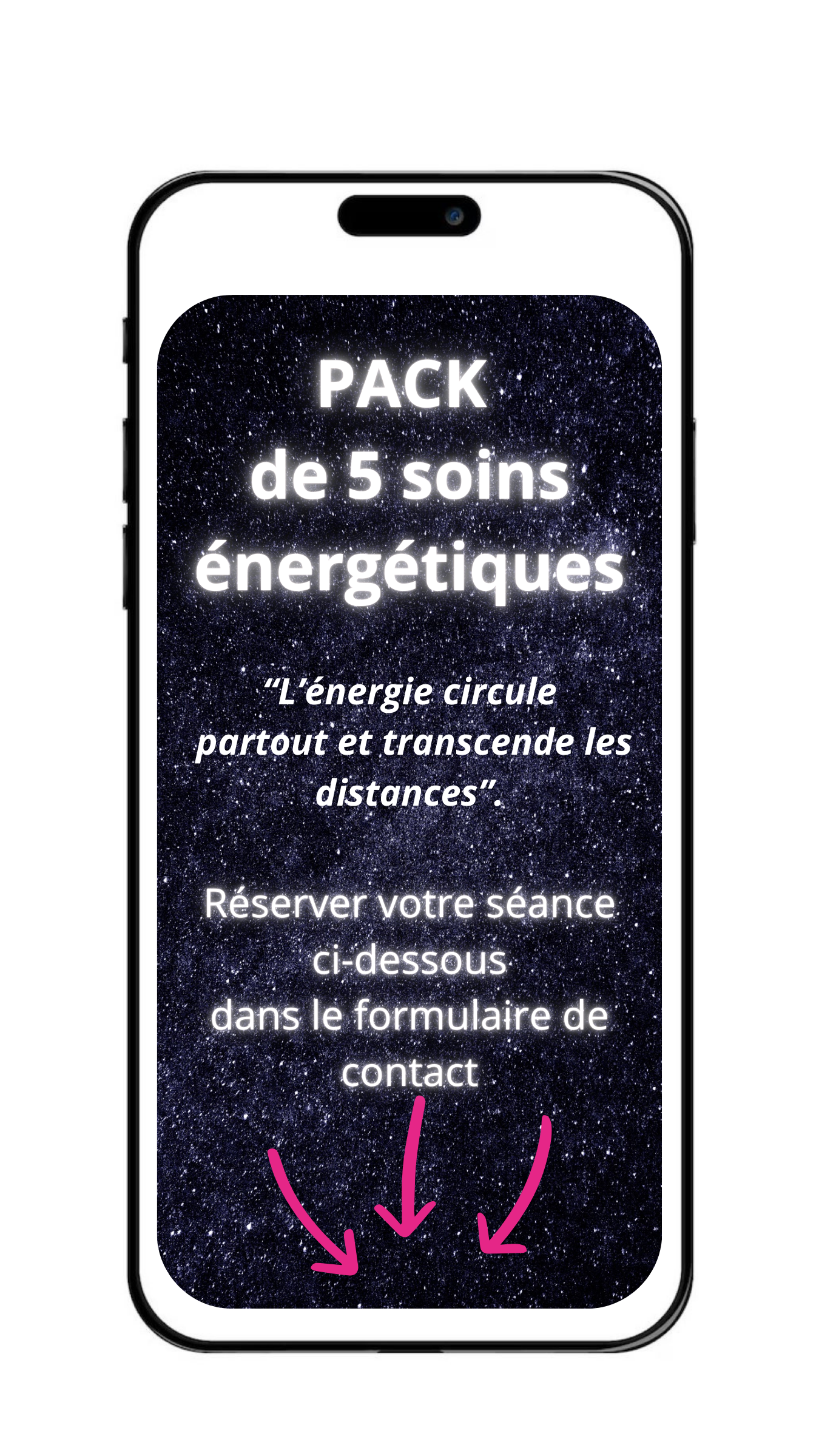 Pack de 5 soins énergétiques